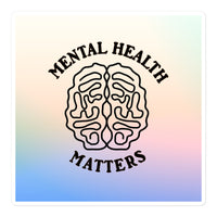 Mental Health Matters Gradient Sticker